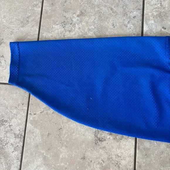 Vintage 90s NHL New York Rangers All Over Print Hockey Mesh CCM Jersey Sz Medium - Picture 3 of 10